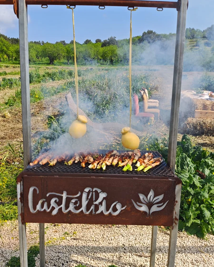 Caciocavallo impiccato sulla griglia